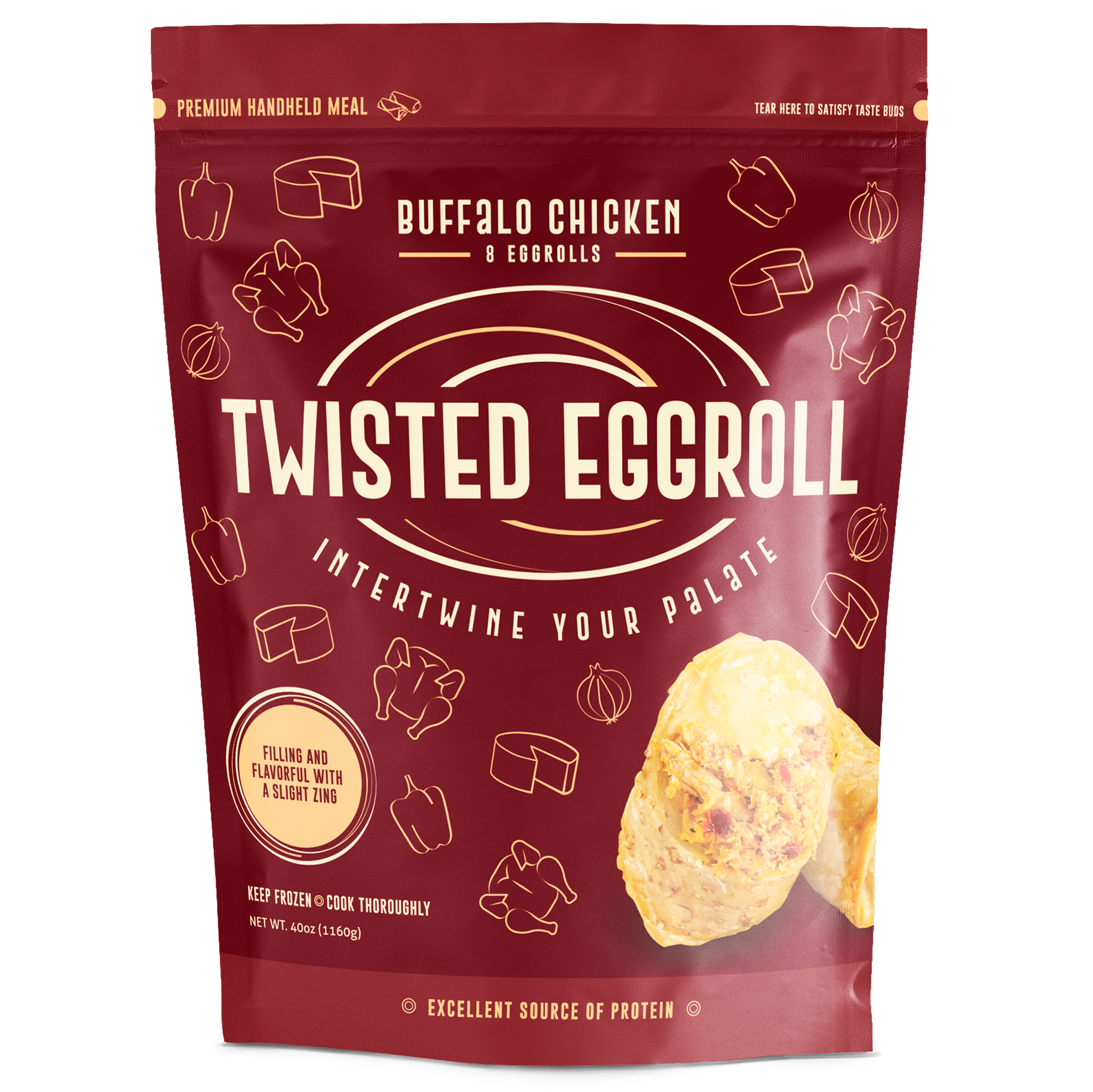 Buffalo Chicken Eggroll – Twisted Eggroll